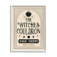 thumbnail image 1 of Stupell Industries Witches Cauldron Vintage Shoppe Graphic Art White Framed Art Print Wall Art, Design by Angela Nickeas, 1 of 7