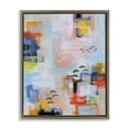 thumbnail image 1 of Stupell Industries Modern With A View Abstract Brown Floating Frame Canvas Art, 17 x 21, by Katherine Irvin, 1 of 7