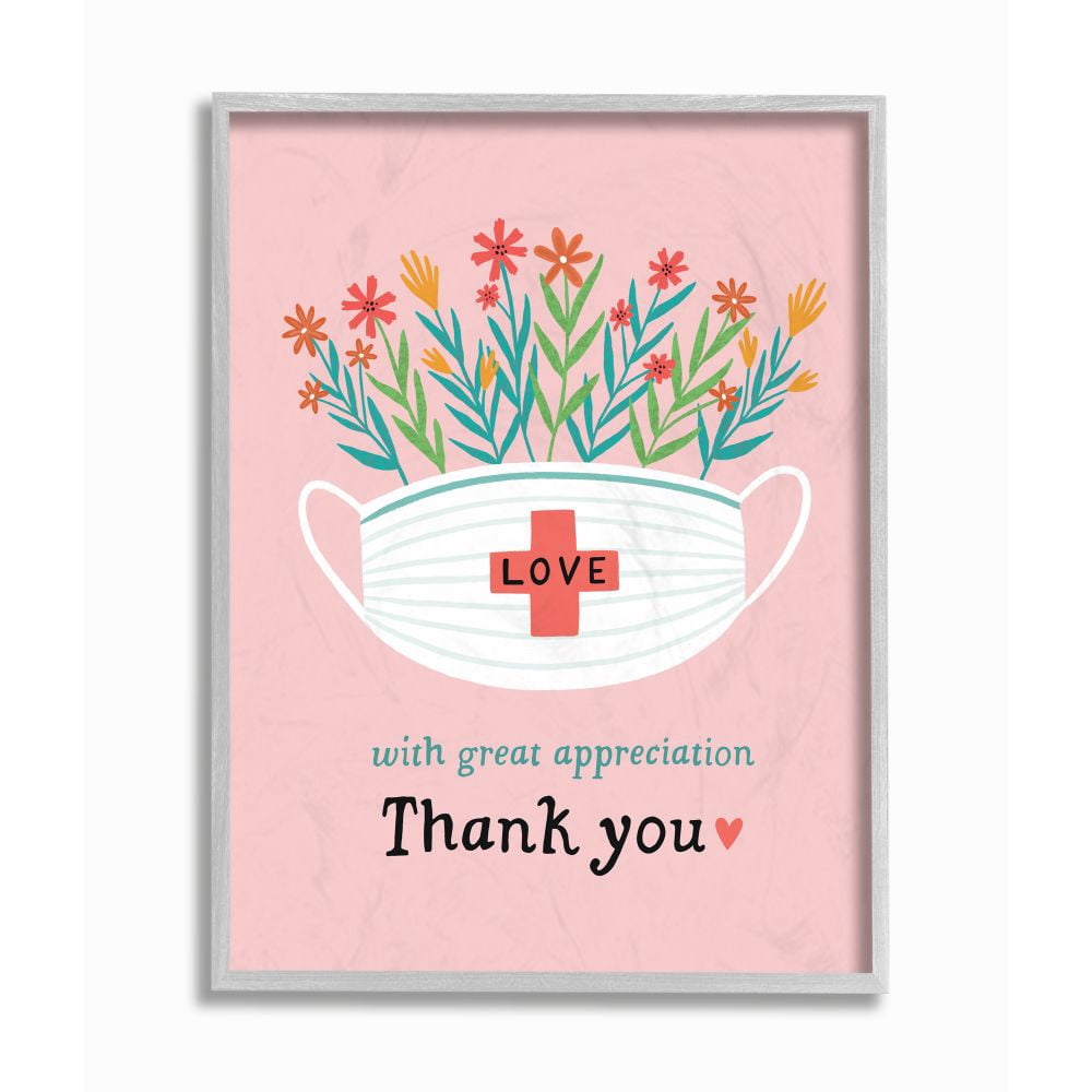 Stupell Industries With Great Appreciation Phrase for Healthcare Workers Designed by Nina Seven