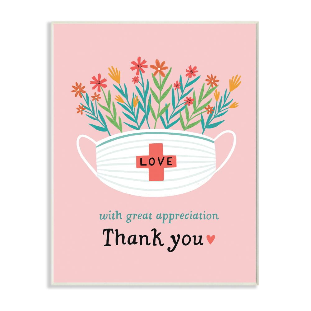 Stupell Industries With Great Appreciation Phrase for Healthcare Workers Designed by Nina Seven