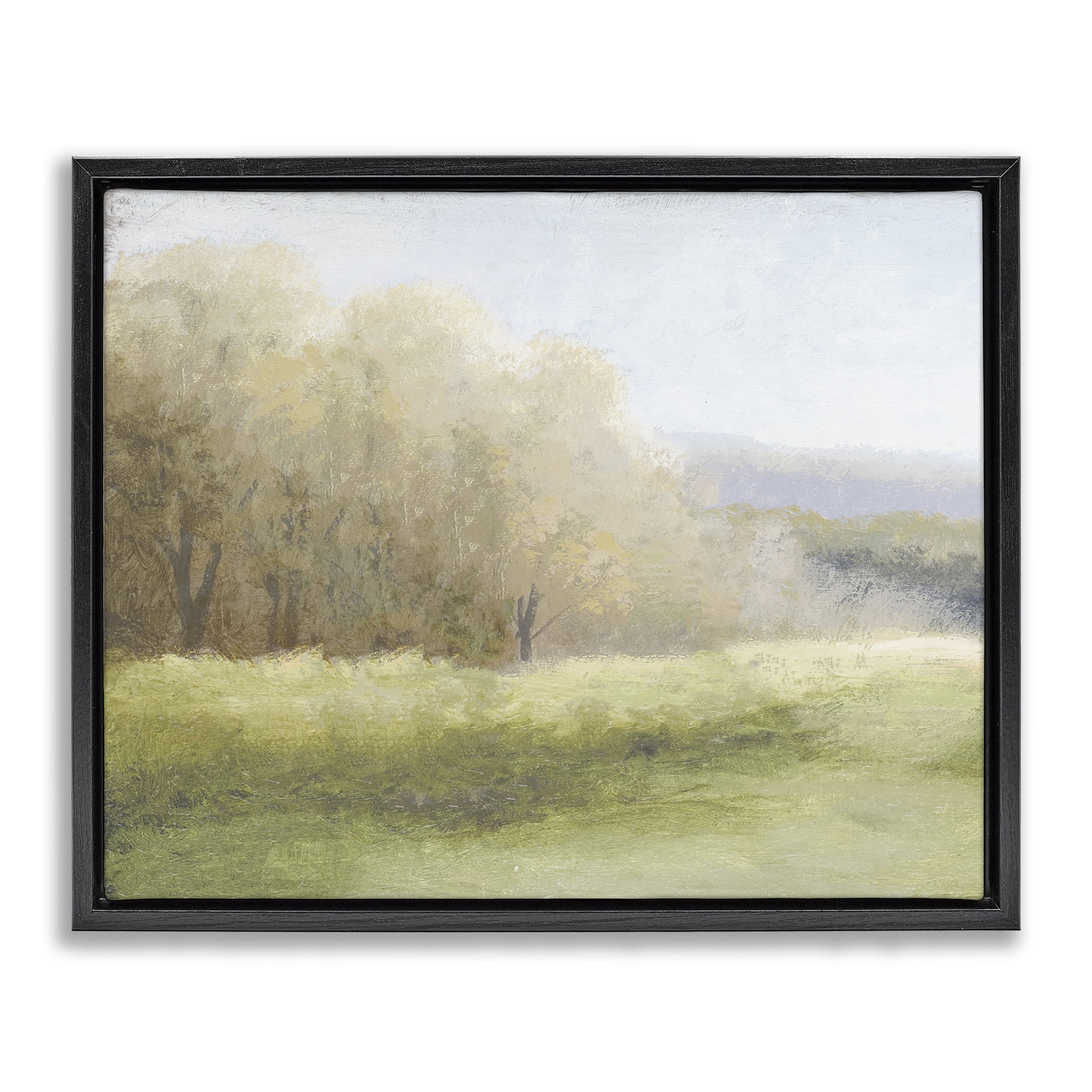 Stupell Industries Within a Familiar Place Landscape Black Framed Floater Canvas Wall Art, design by Michael Marcon