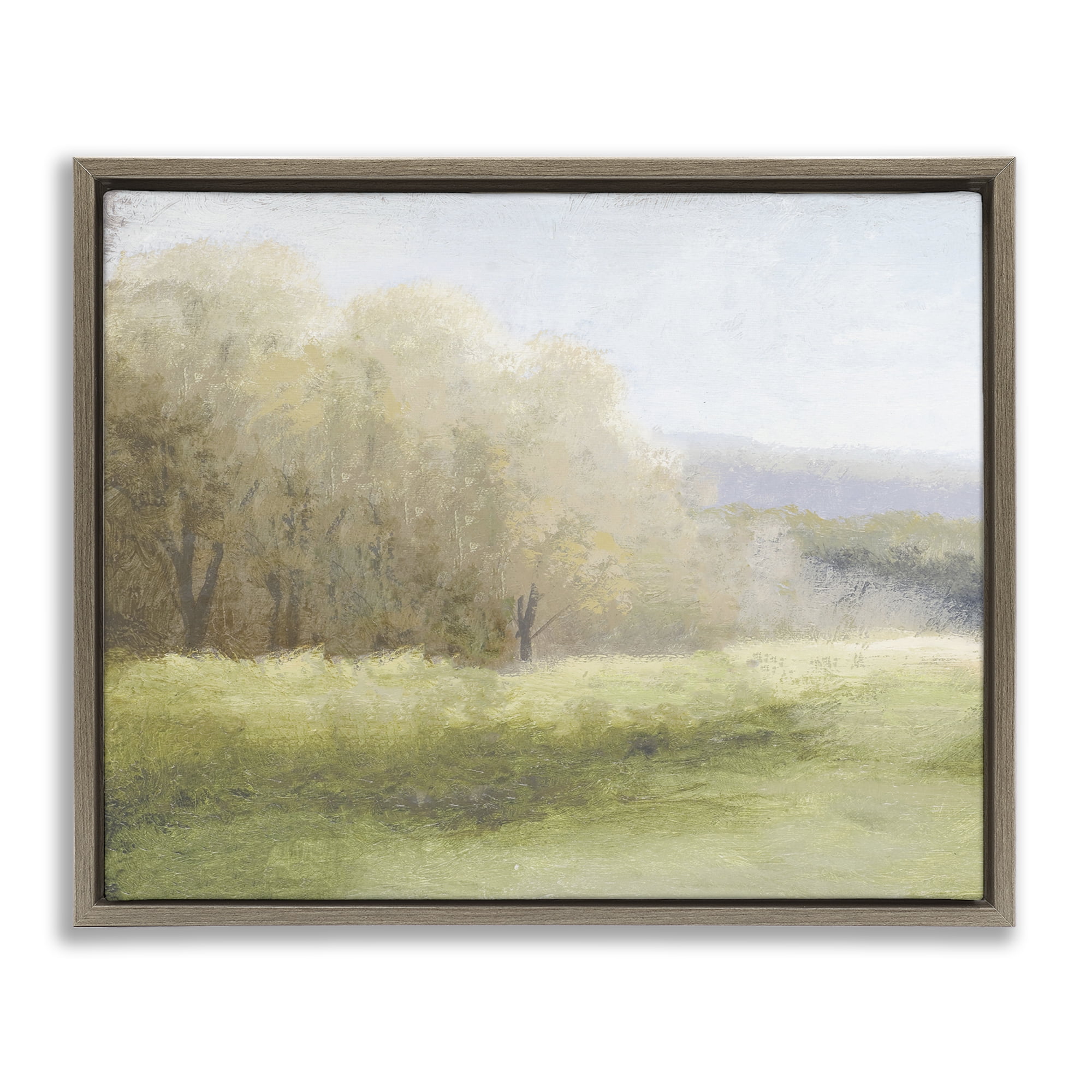 Stupell Industries Within a Familiar Place Landscape Brown Framed Floater Canvas Wall Art, design by Michael Marcon