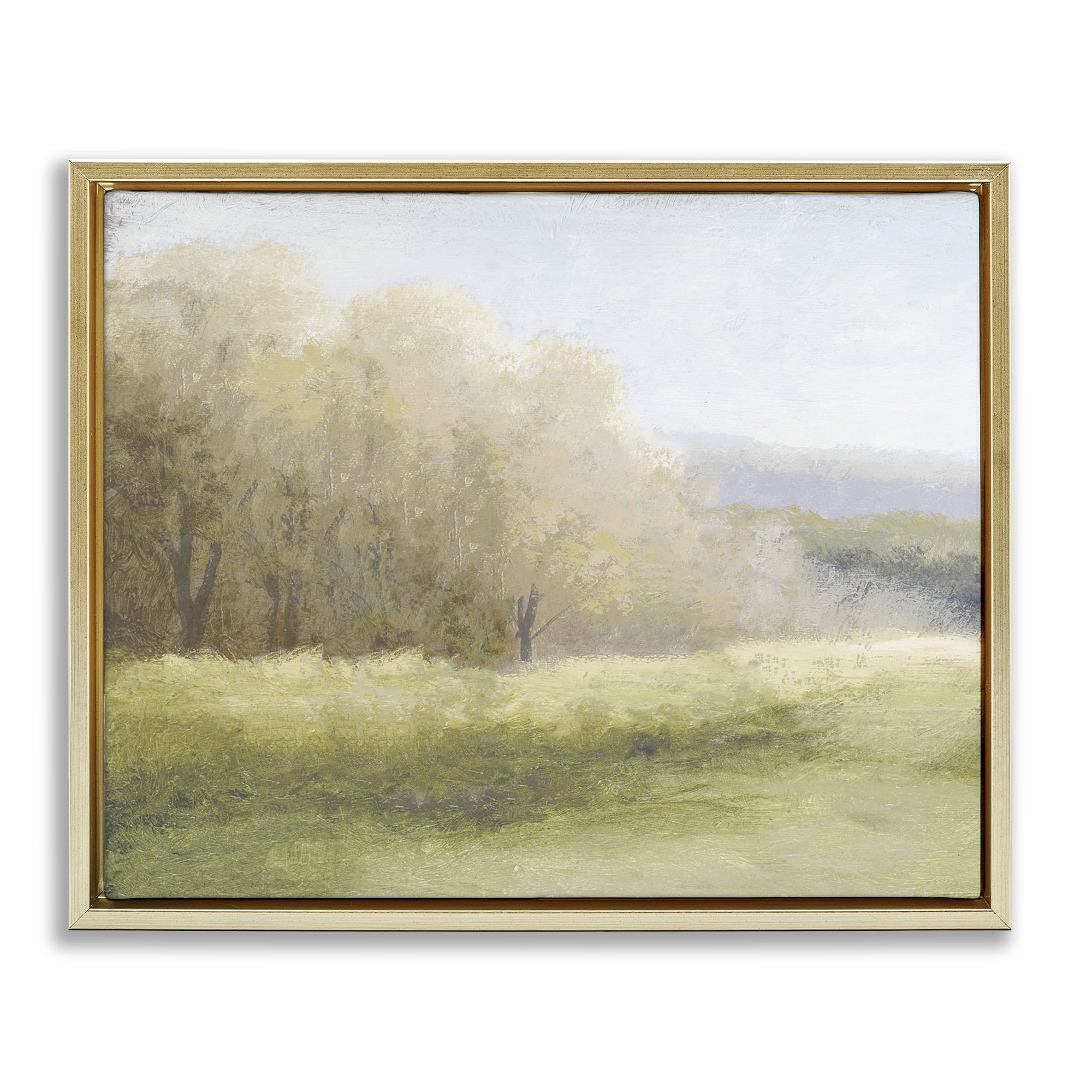 Stupell Industries Within a Familiar Place Landscape Gold Framed Floater Canvas Wall Art, design by Michael Marcon