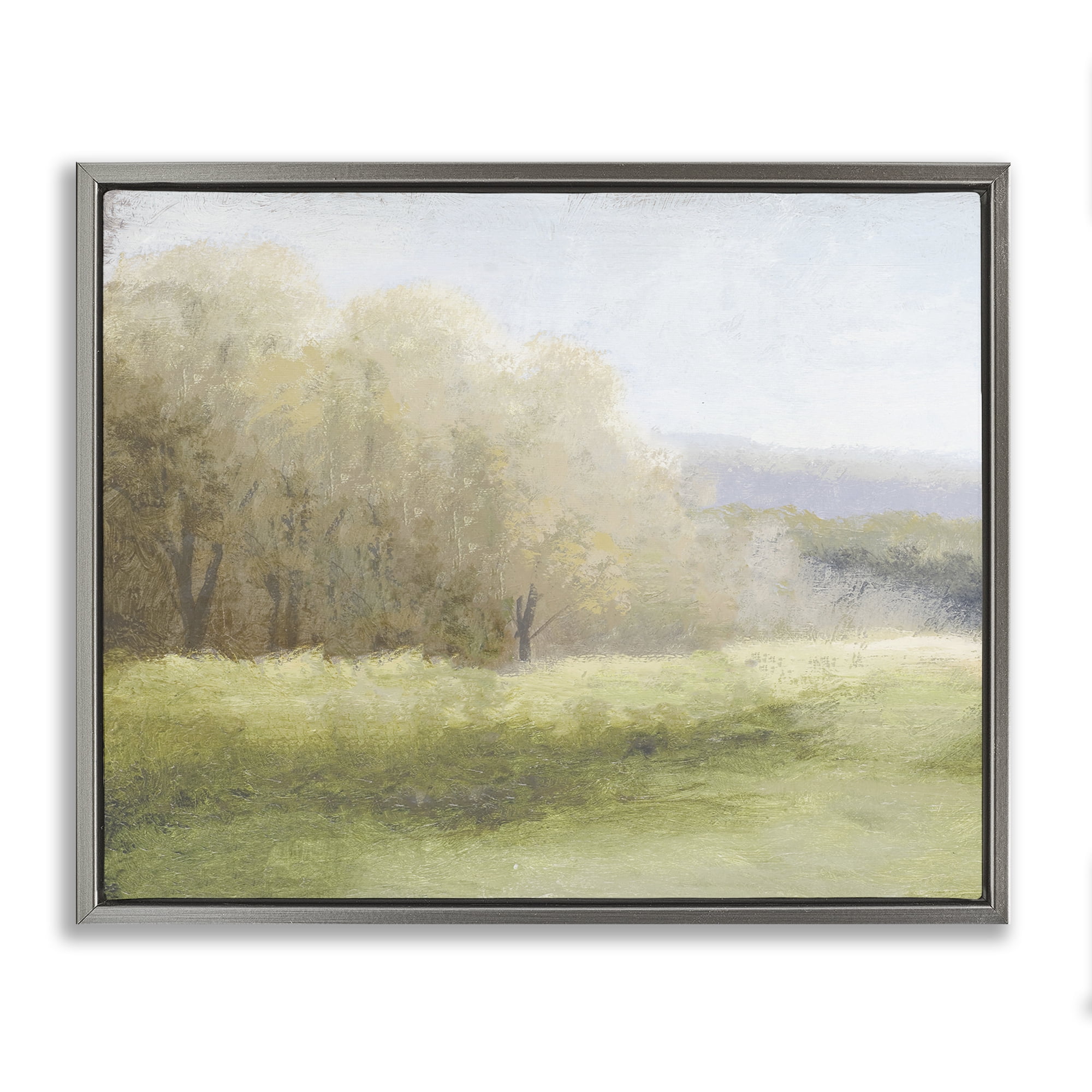 Stupell Industries Within a Familiar Place Landscape Gray Framed Floater Canvas Wall Art, design by Michael Marcon