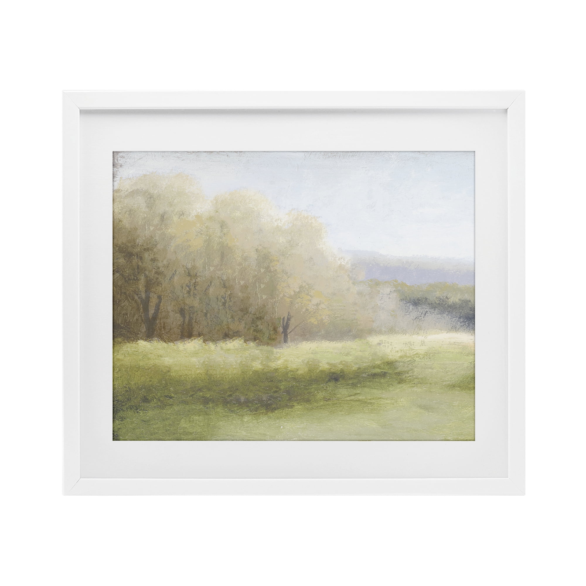 Stupell Industries Within a Familiar Place Landscape White Framed Print Under Glass, design by Michael Marcon