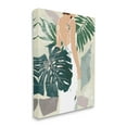 thumbnail image 1 of Stupell Industries Woman Between Shaded Palms Tropical Plants Canvas Wall Art, 24 x 30, Design by Melissa Wang, 1 of 6