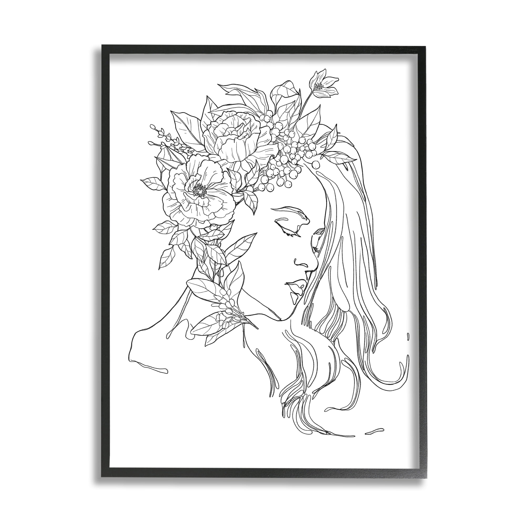 woman face roblox | Art Print