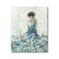 thumbnail image 1 of Stupell Industries Woman In Gown Abstraction Beauty & Fashion Painting Gallery Wrapped Canvas Print Wall Art, 1 of 5