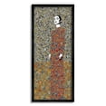 thumbnail image 1 of Stupell Industries Woman Nouveau Collage Abstract Painting Black Framed Art Print Wall Art, 13 x 30, 1 of 8