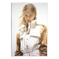 Stupell Industries Woman in Riding Jacket Beauty & Fashion Painting Unframed Art Print Wall Art, 10 x 15