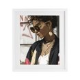 thumbnail image 1 of Stupell Industries Modern Woman in Sunglasses With Jewelry White Framed Print Under Glass, 13 x 16, by Franklyn Gregory, 1 of 8