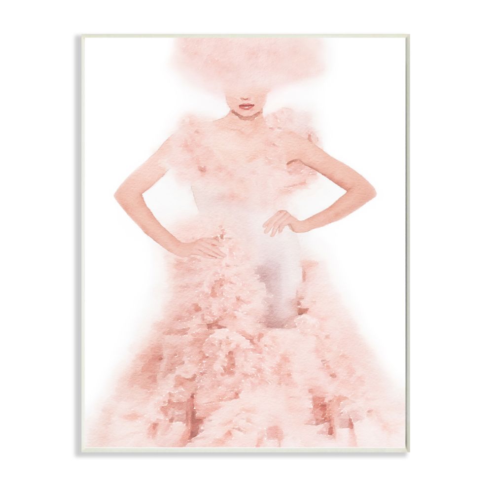 Stupell Industries Women's Couture Fashion Illustration Glamour Pose Graphic Art Unframed Art Print Wall Art, 10x15, by Amanda Greenwood