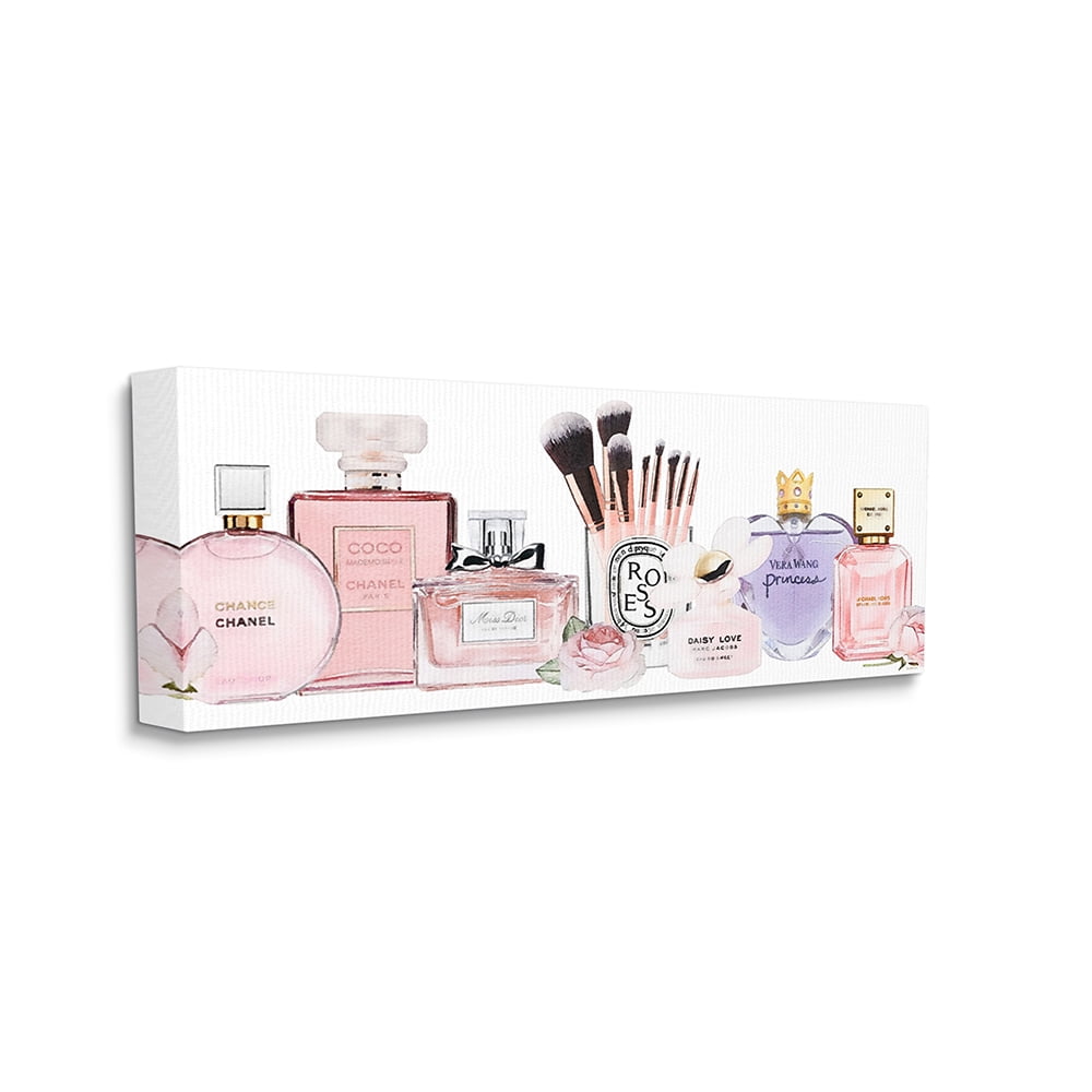 Stupell Industries Women's Fashion Fragrance Glam Accessories Canvas Wall Art by Amanda Greenwood