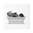 thumbnail image 1 of Stupell Industries Woodland Bear Antique Tub Graphic Art Gallery Wrapped Canvas Print Wall Art, Design by Annalisa Latella, 1 of 7