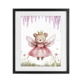 thumbnail image 1 of Stupell Industries Cottage Woodland Bear Forest Fairy Black Framed Print Under Glass, 13 x 16, by LSR Design Studio, 1 of 8