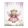 thumbnail image 1 of Stupell Industries Cottage Woodland Bear Forest Fairy Canvas Art, 16 x 20, by LSR Design Studio, 1 of 8