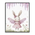 thumbnail image 1 of Stupell Industries Eclectic Woodland Bunny Forest Fairy Black Framed Giclee Art, 24 x 30, by LSR Design Studio, 1 of 8