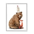 thumbnail image 1 of Stupell Industries Woodland Creatures Nature Animals Graphic Art White Framed Art Print Wall Art, Design by Rachel Nieman, 1 of 7