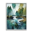 thumbnail image 1 of Stupell Industries Woodland Creek Painting Landscape Painting Gray Framed Art Print Wall Art, 11 x 14, 1 of 9