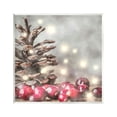 thumbnail image 1 of Stupell Industries Woodland Holiday Pinecone Holiday Painting Unframed Art Print Wall Art, 12 x 12, 1 of 7