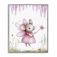 thumbnail image 1 of Stupell Industries Cottage Woodland Mouse Forest Fairy Gray Framed Giclee Art, 16 x 20, by LSR Design Studio, 1 of 8