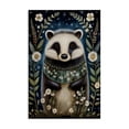 thumbnail image 1 of Stupell Industries Traditional Woodland Pattern Badger Canvas Art, 16 x 24, by The Dutch Lady, 1 of 8