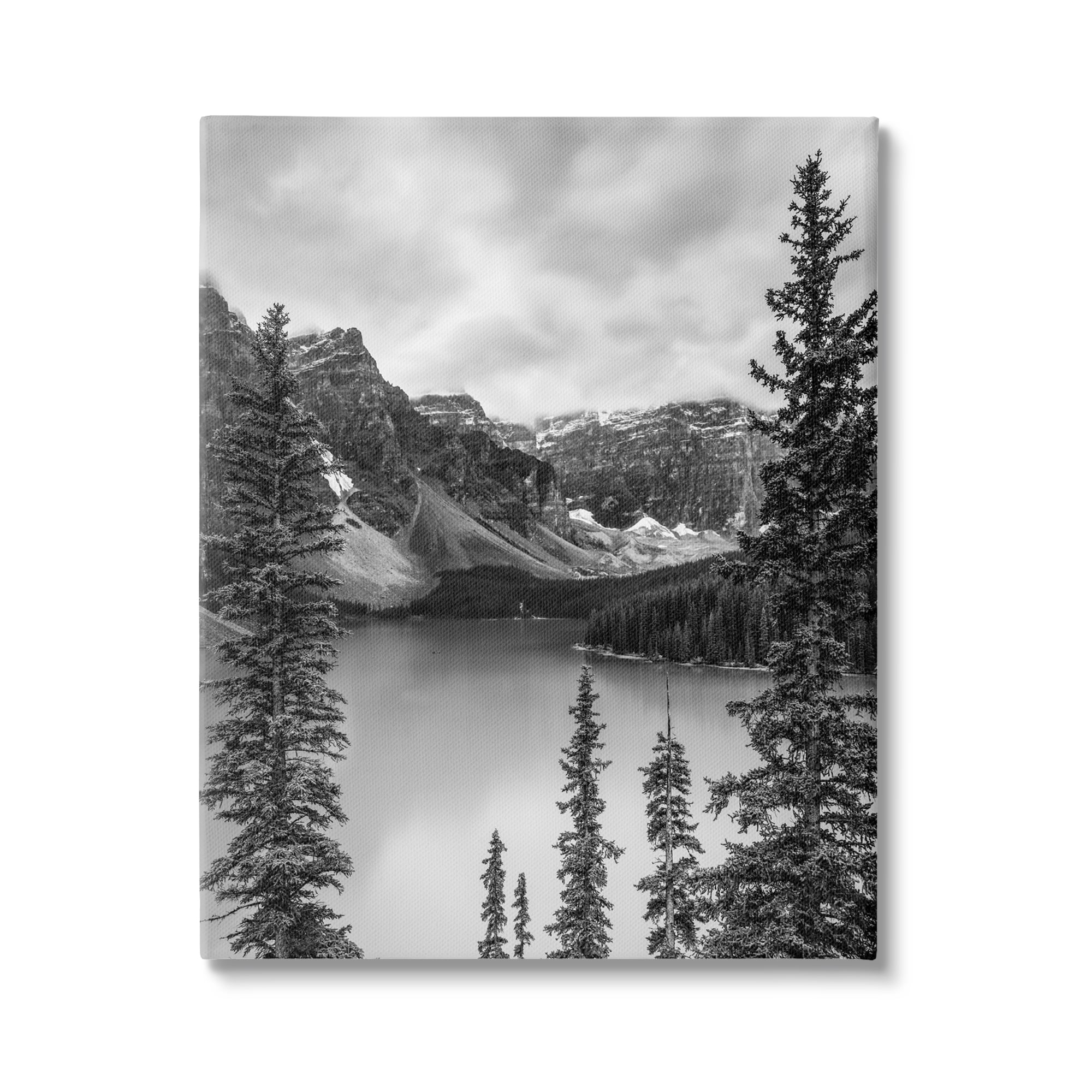 Stupell Industries Woodland Pond Scenery Landscape Photography Gallery Wrapped Canvas Art Print Wall Art, 16 x 20