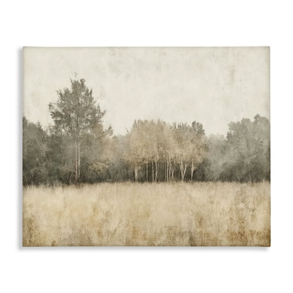 Stupell Industries Woodland Watercolors in Neutrals Canvas Wall Art design by Mona Grace, 24 x 30