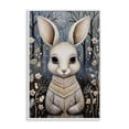 thumbnail image 1 of Stupell Industries Woodland White Rabbit Animals & Insects Painting White Framed Art Print Wall Art, 20 x 30, 1 of 10