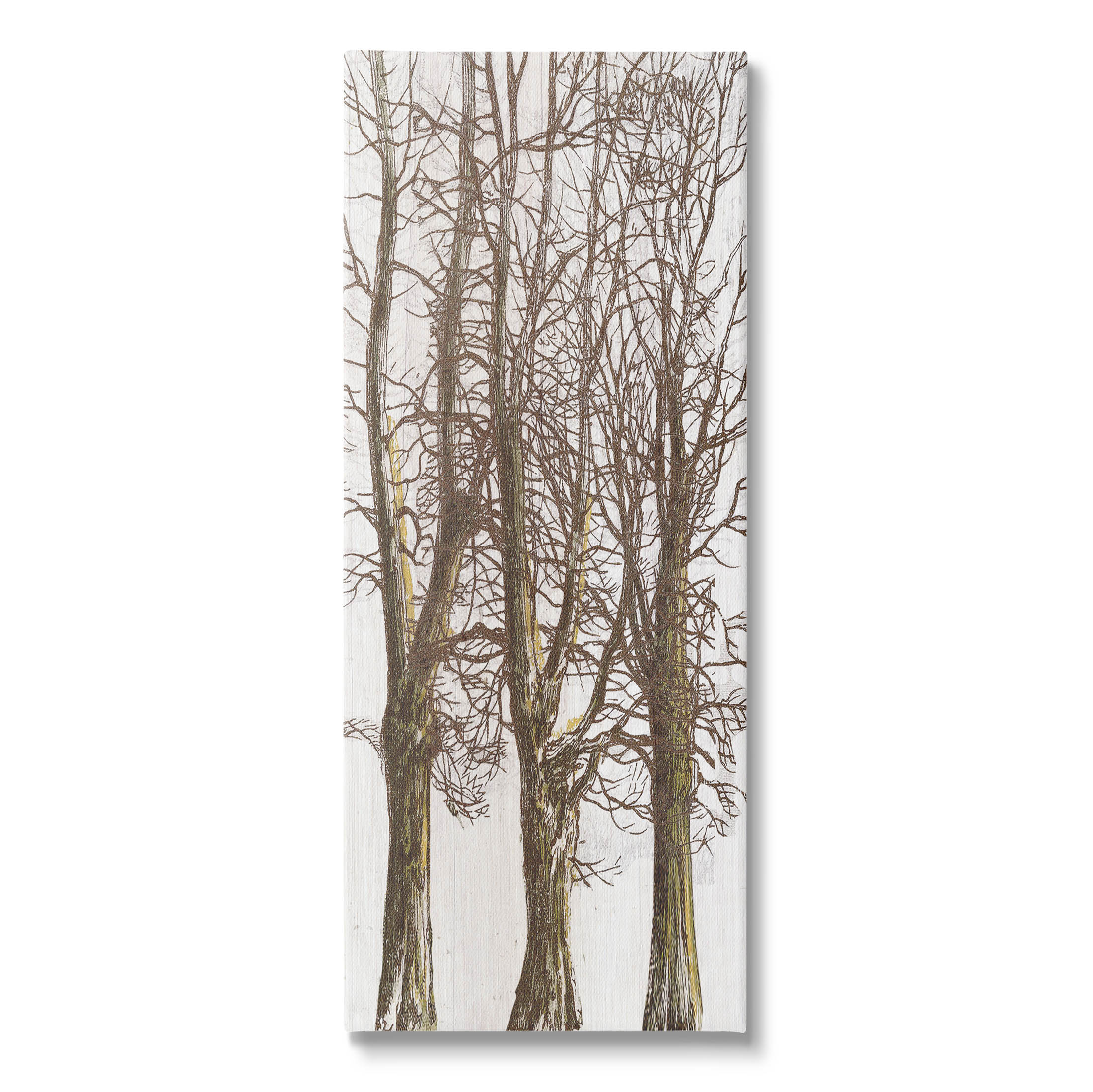 Stupell Industries Woodland Winter Tree Branches Graphic Art Gallery Wrapped Canvas Print Wall Art, Design by Lil' Rue