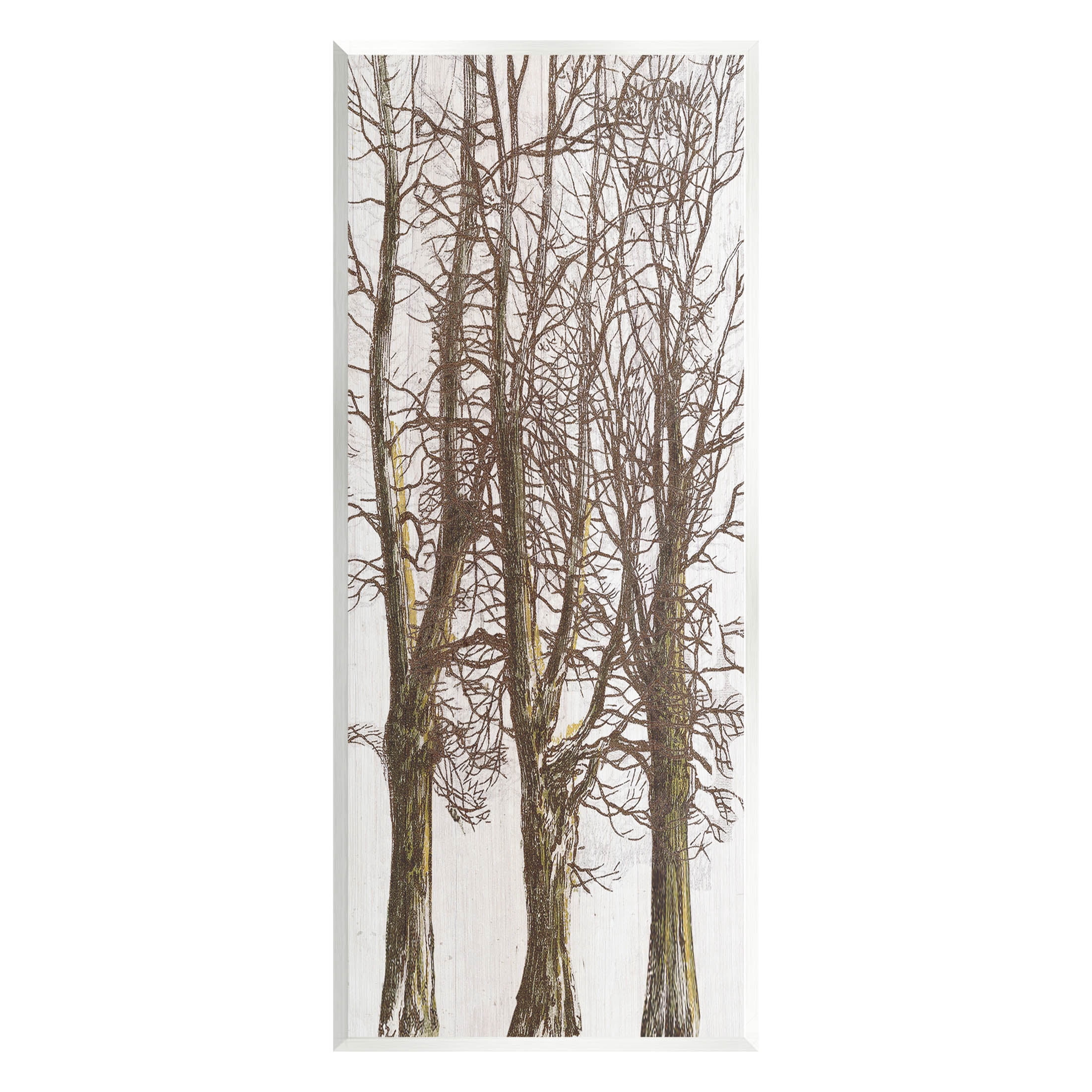 Stupell Industries Woodland Winter Tree Branches Graphic Art Unframed Art Print Wall Art, Design by Lil' Rue