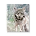 thumbnail image 1 of Stupell Industries Woodlands Coyote Watercolor Effect Wildlife Portrait Canvas Wall Art, 24 x 30, Design by Stellar Design Studio, 1 of 5