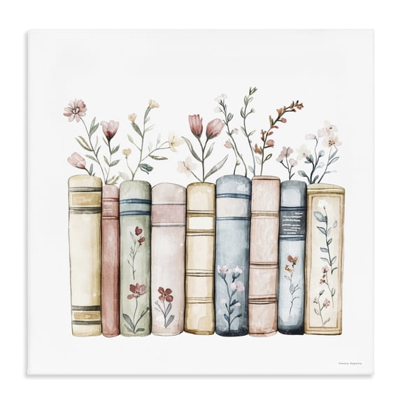 Stupell Industries Words That Blossom Canvas Wall Art, design by Svetlana Aleynikova