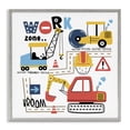 thumbnail image 1 of Stupell Industries Eclectic Work Zone Construction Essentials Gray Framed Giclee Art, 17 x 17, by Creative Studio, 1 of 8