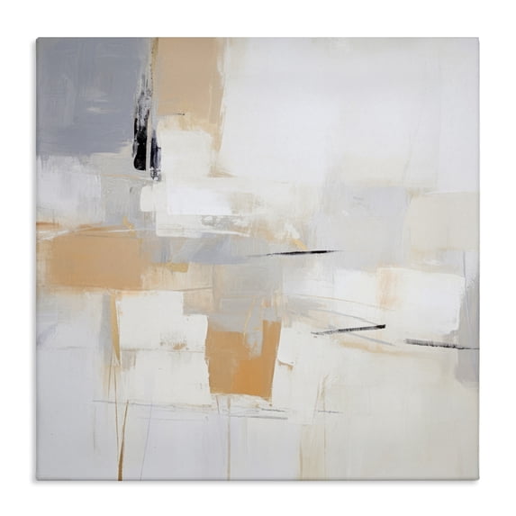 Stupell Industries Transitional Yellow Abstract Visionaries Canvas Art, 17 x 17, by Irena Orlov