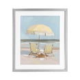 thumbnail image 1 of Stupell Industries Contemporary Yellow Chairs Beach Relaxation Gray Framed Print Under Glass, 13 x 16, by Sisi and Seb, 1 of 8