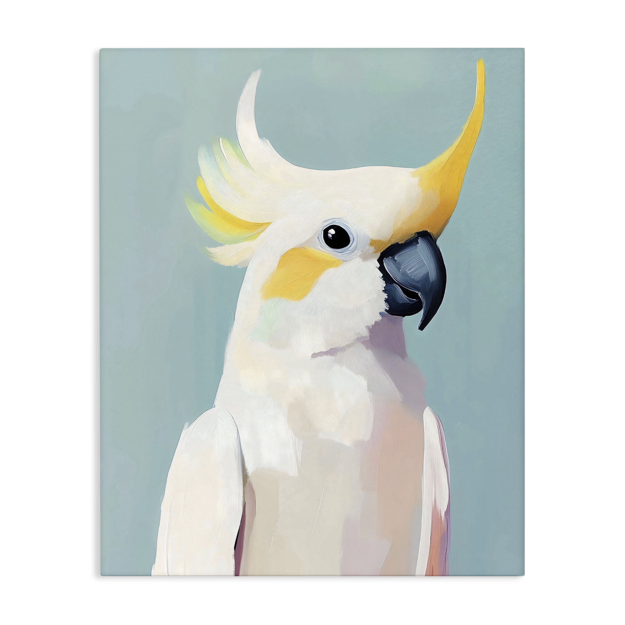 Stupell Industries Yellow Crested Cockatoo Canvas Wall Art, design by The Prints Vibe
