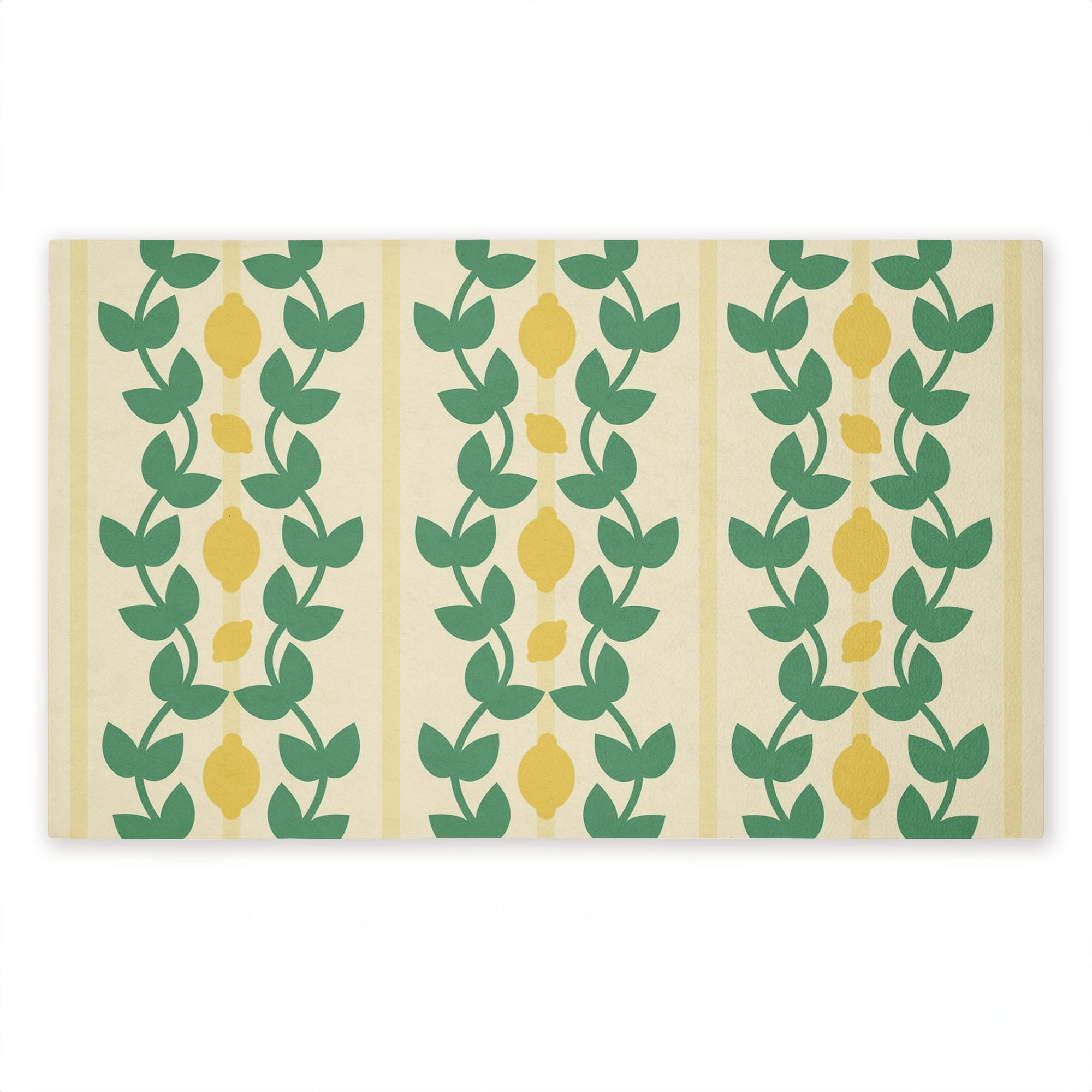 Stupell Industries Yellow Lemon Vines Printed Outdoor Door Floor Mat, design by Lil' Rue