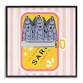 thumbnail image 1 of Stupell Industries Mid-Century Yellow Sardine Tin Black Framed Giclee Art, 24 x 24, by Creative Studio, 1 of 8