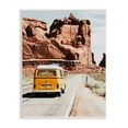 thumbnail image 1 of Stupell Industries Yellow Van Driving Canyon Desert Rural Road Wood Wall Art, 10 x 15, Design by Amy Brinkman, 1 of 5