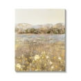 thumbnail image 1 of Stupell Industries Yellow Wildflower Blooms Landscape Landscape Painting Gallery Wrapped Canvas Print Wall Art, 1 of 5