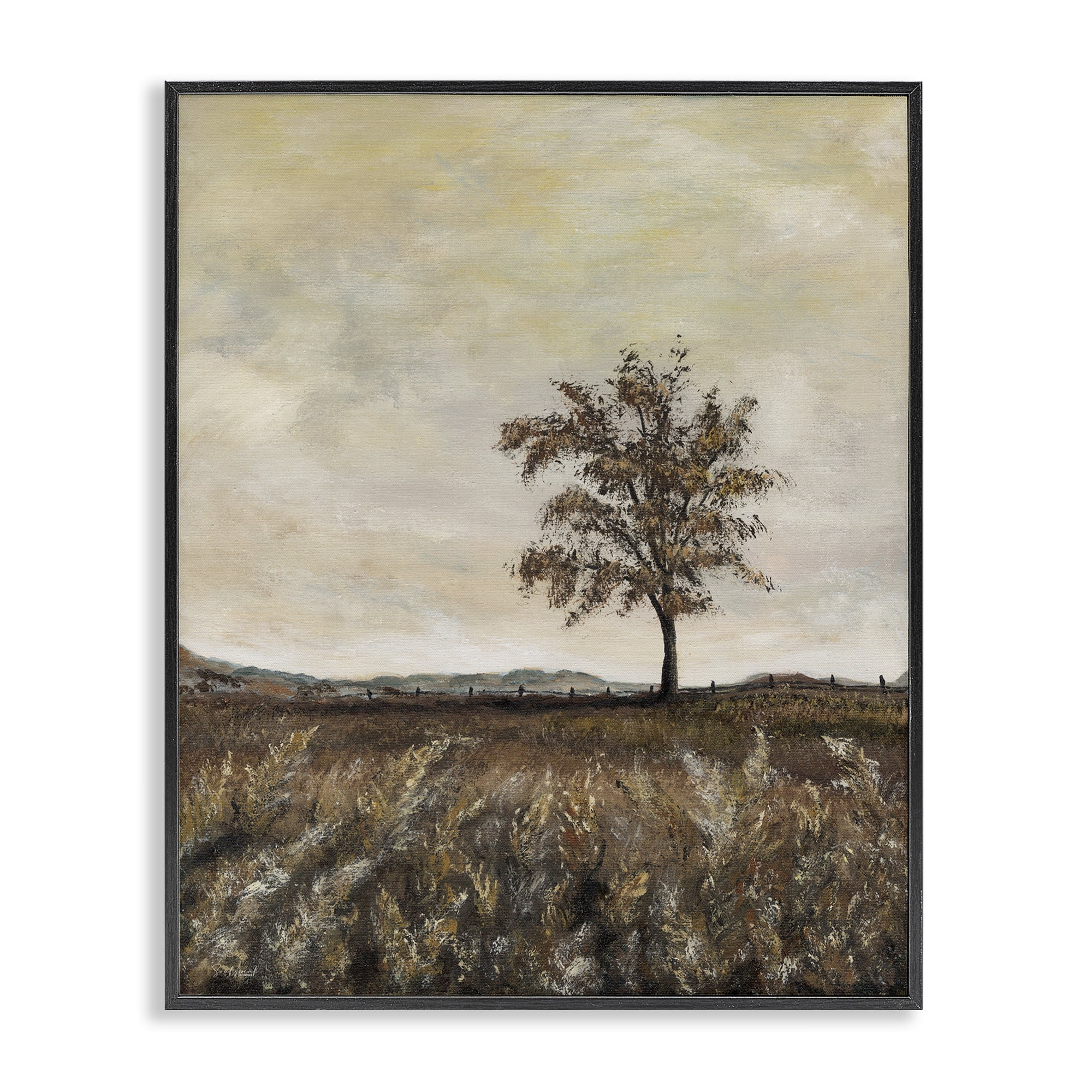 Stupell Industries Yesterdays Gone By Black Framed Giclee Art, design by Soulspeak & Sawdust