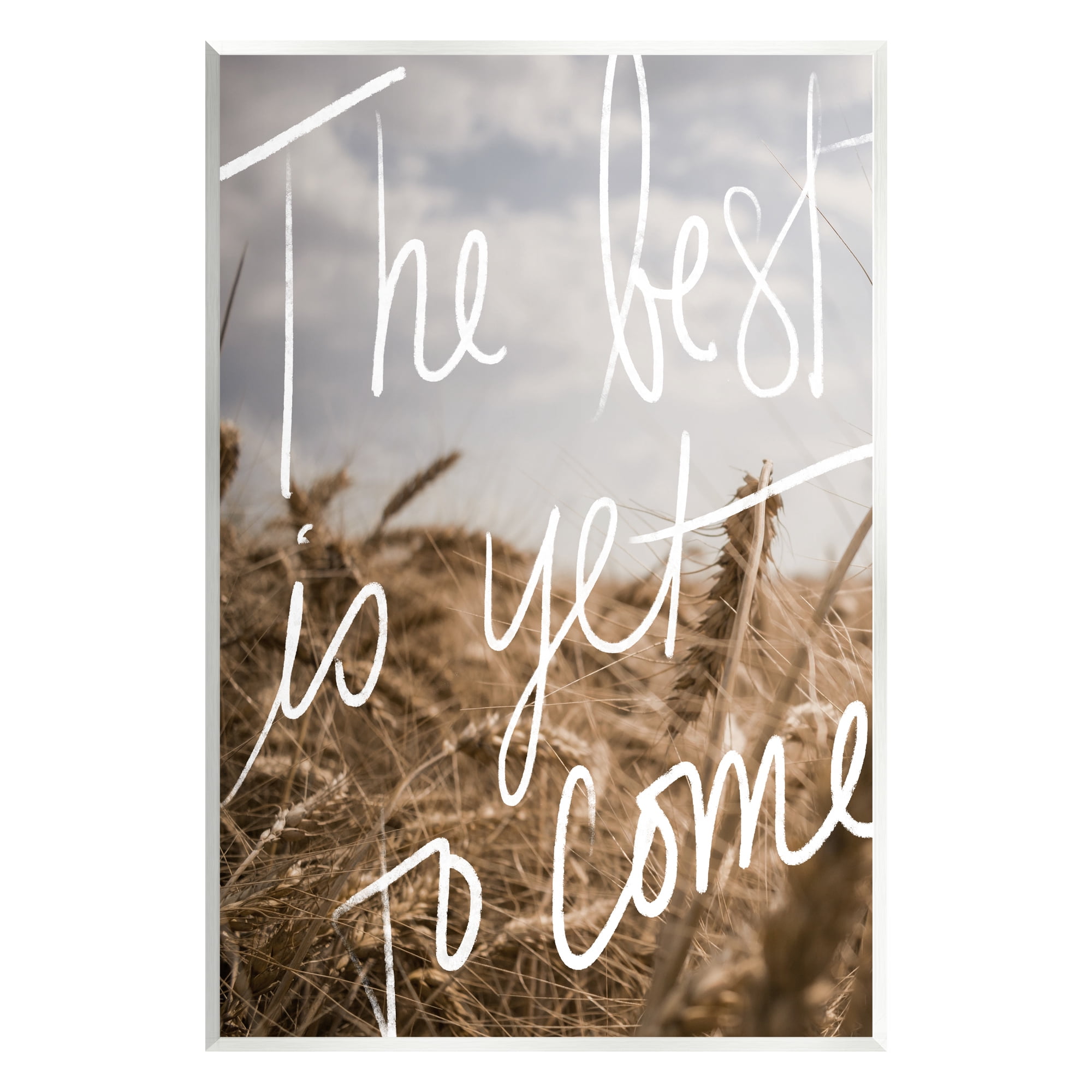 Stupell Industries Yet To Come Rural Landscape Inspirational Painting Unframed Art Print Wall Art, 10 x 15