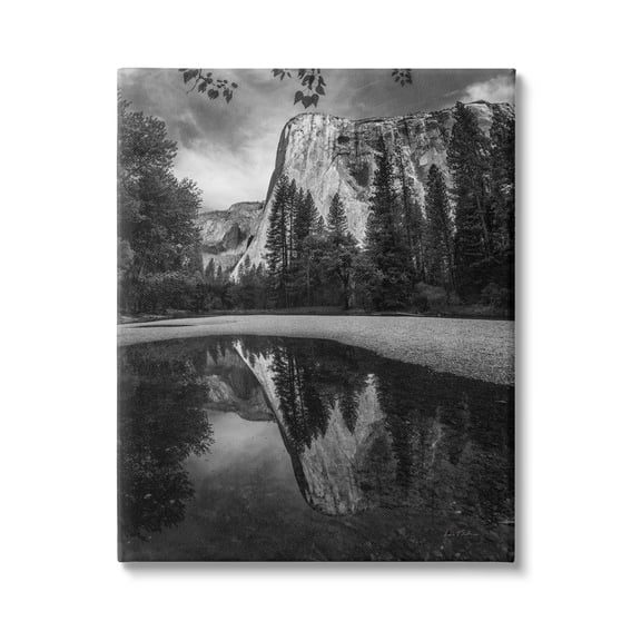 Stupell Industries Yosemite Wildlife Nature Reflection Photograph Gallery Wrapped Canvas Print Wall Art, Design by Andre Eichman