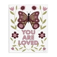 thumbnail image 1 of Stupell Industries Traditional You Are Loved Symmetrical Canvas Art, 36 x 48, by Susan Ball, 1 of 8