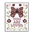 thumbnail image 1 of Stupell Industries Traditional You Are Loved Symmetrical Gray Framed Giclee Art, 24 x 30, by Susan Ball, 1 of 8