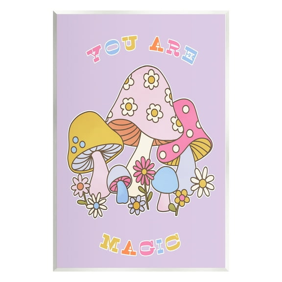 Stupell Industries You Are Magic Botanicals Botanical & Floral Painting Unframed Art Print Wall Art, 10 x 15