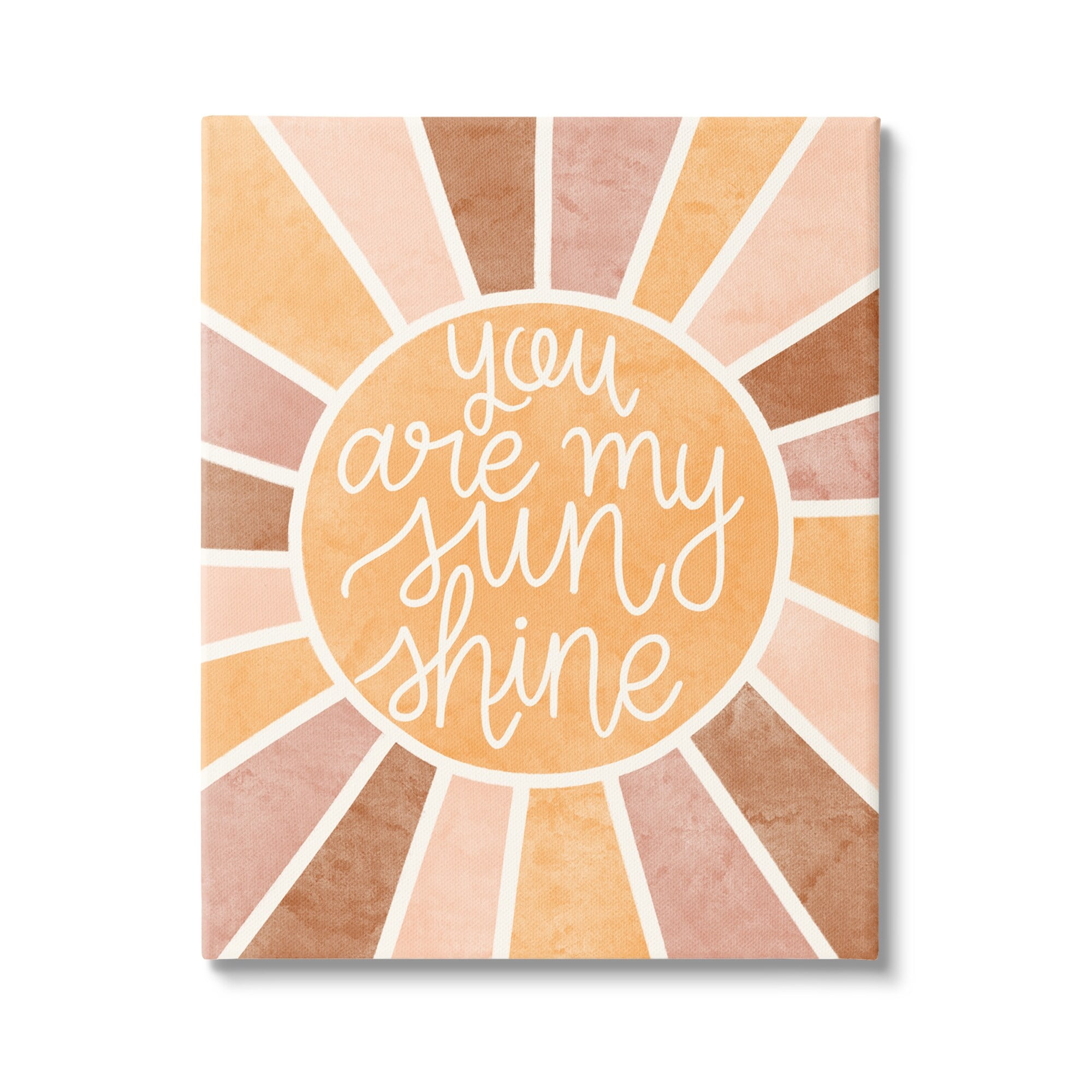 Stupell Industries You Are My Sunshine Boho Summer Geometric Pattern,16 x 20, Design by Taylor Shannon Designs