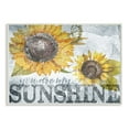 thumbnail image 1 of Stupell Industries You Are My Sunshine Quote Distressed Sunflower Design Designed by Gigi Louise, 1 of 6