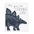 thumbnail image 1 of Stupell Industries Bohemian You Are Strong Dinosaur Canvas Art, 36 x 48, by Elizabeth Tyndall, 1 of 8